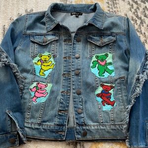 Up cycled Grateful Dead denim jacket